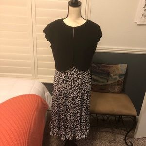 Black & White 2-Piece Dress, Size L